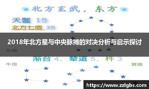2018年北方星与中央脉搏的对决分析与启示探讨